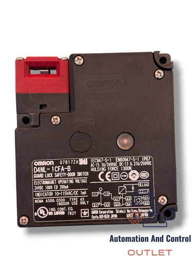 Omron d4nl 1cfa - guard, lock