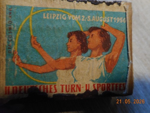 Streichholzschachtel ddr - streichholzschachtel,