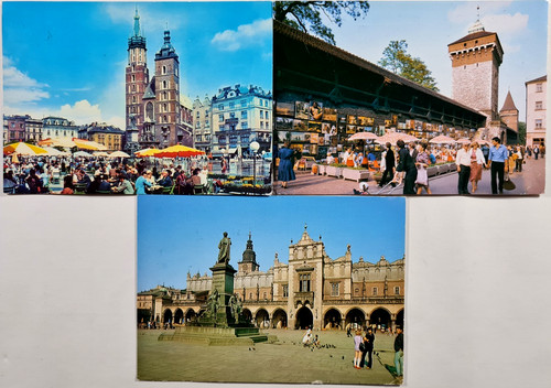 Postkarten lot krakow - lot,