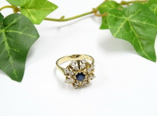 2861 gold 585 ring - 2861, gg