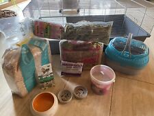 Kleintierkäfig mit Starterset und Transportbox