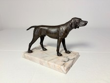 Jagdhund Bronze Figur Skupltur