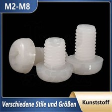 Weiß plastik kreuzschlitz - weiß,