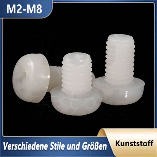 Weiß plastik kreuzschlitz - plastik,