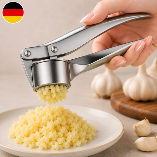 Knoblauchpresse edelstahl - knoblauchpresse,