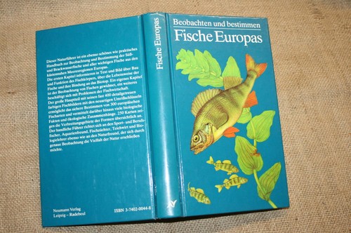 Fachbuch fische europas - fachbuch,