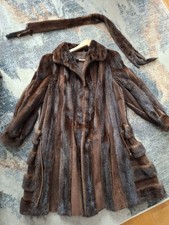 Nerz Damen Pelz Mantel -