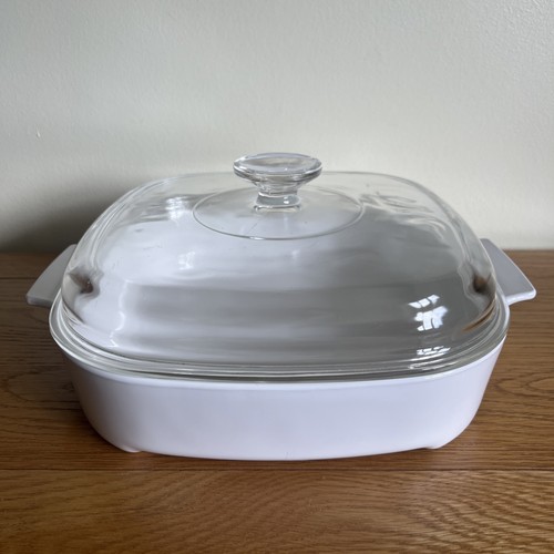 Corning ware weiß - ware, auflaufform