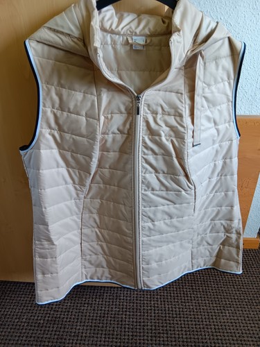 Damen weste steppweste beige - weste, steppweste,
