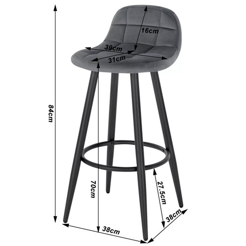 Barhocker tresenhocker - 2x,