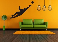 Fußball TORHÜTER WANDTATTOO