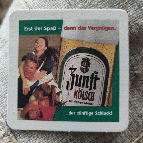 Schöner bierdeckel zunft - bierdeckel,