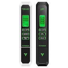 VIVOSUN Digitales pH-Meter 3-in-1 TDS EC- Temperaturmessgerßät Kombi-Tester