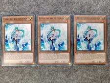 3x EFFEKTVERSCHLEIERIN - SDAZ-DE018 SDCH Common / 1. Auflage Near Mint Playset 