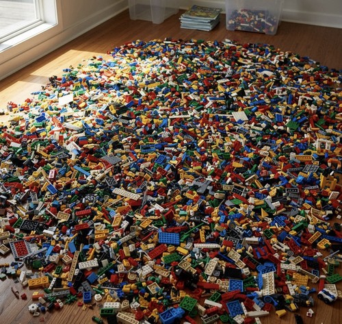 Original lego konvolut - original, 1kg