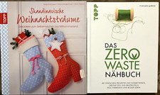 2x Buch Nähen, Zero Waste Nähbuch Skandinavische Weihnachtsträume