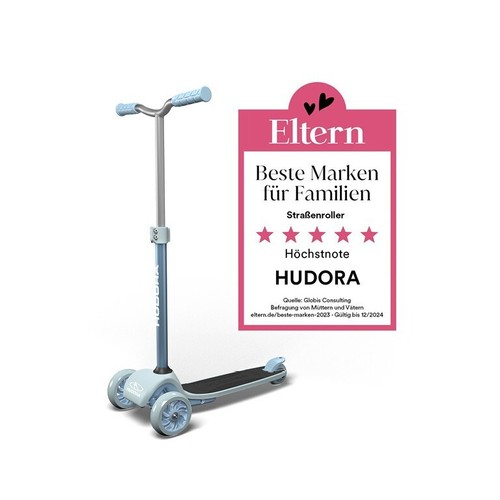 Hudora tri scooter blue - hudora, tri-scooter,