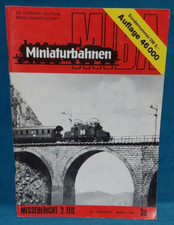 Zeitschrift: MIBA Miniaturbahnen. Heft 3a, März 1982.