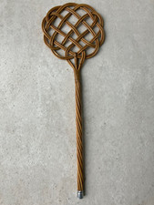 Teppichklopfer weide 74cm 60er - teppichklopfer,