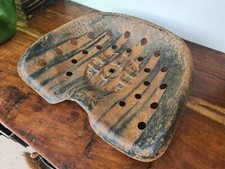 Z7192 Alter Traktor Sitz | Schlepper Sitz aus Eisen um 1940 | Trecker