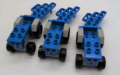 Lego duplo traktor blau mit - lego,