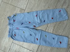 Hose Mini Boden Gr. 122 mit Stickerei 