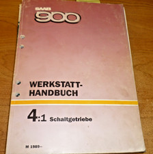 Saab 900 werkstatthandbuc - saab,