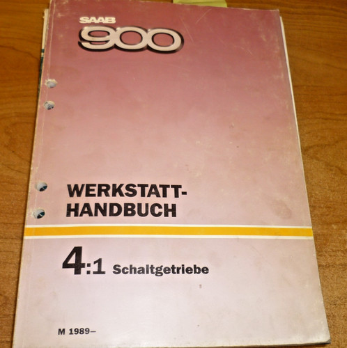 Saab 900 werkstatthandbuc - saab,