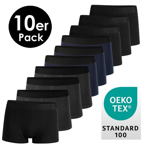 10er pack herren boxershorts - 10er,