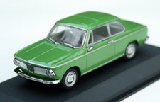 BMW 1600-2 (1602) Typ 114 Bj. 1966-1971, hellgrün, Minichamps-Modell im M. 1:43