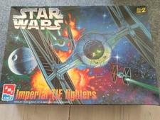 AMT ERTL Nr.: 8438 Star Wars Imperial TIE Fighters 1:51 OVP 1997