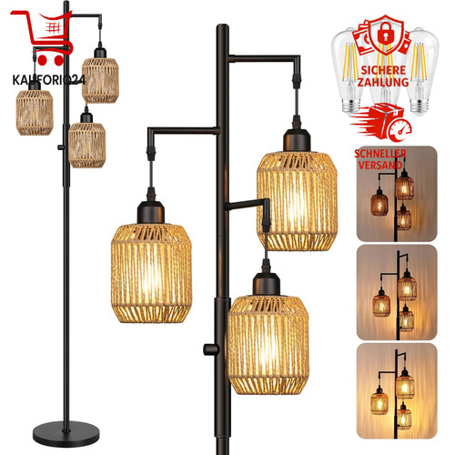 Stehlampe dimmbare flammig - stehlampe,