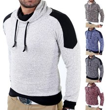 Reslad Hoher Kragen Sweatshirt
