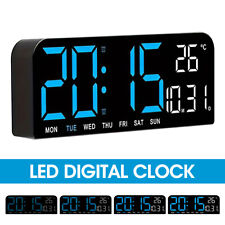 LED Digital Wanduhr mit Datum