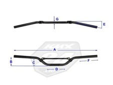 Renthal Lenker R823 Racer 22mm