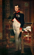  Kaiser Napoleon in seinem Atelier in den Tuilerien (1812) Leinwand
