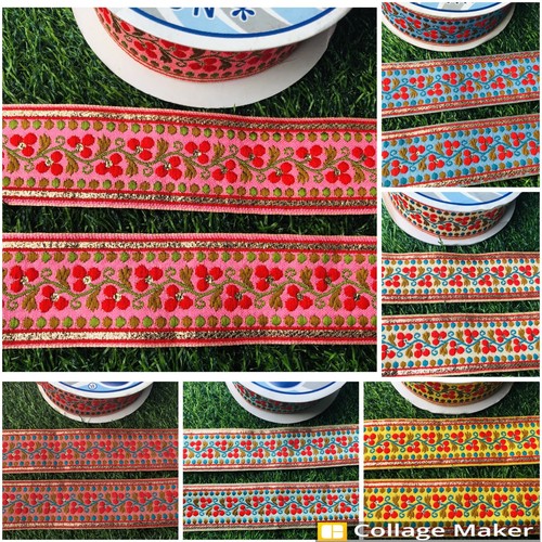 Sticken borte spitze sari - sticken,