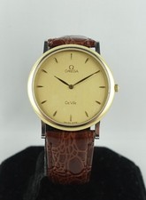 Vintage OMEGA De Ville  Quartz Ultra-Slim Stahl/Gold