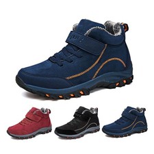 Herren Winterstiefel Warme Gefüttert Schneestiefel Barfußschuhe Traillaufschuhe
