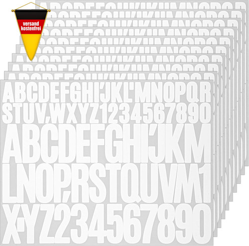 Klebebuchstaben set 780 stück - set,