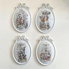 Porzellan Schilder Vier Jahreszeiten Ludwig Richter Königl. pr. Tettau Atelier