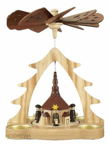Pyramide seiffner kirche - kirche, 22cm