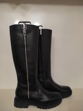 Original MICHAEL KORS Luxus Stiefel, Leder Schwarz, Gr.40,5, NEU!