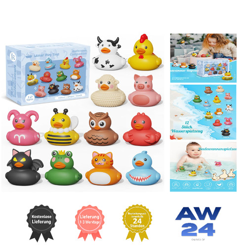 Badeente 12er set - 12er,