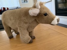 Seltene braune Kuh Plüsch