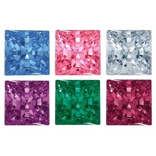 Swarovski zirkonia square cut - swarovski,
