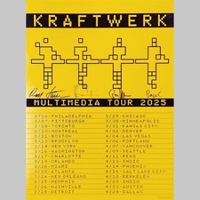 KRAFTWERK Tour Poster, US
