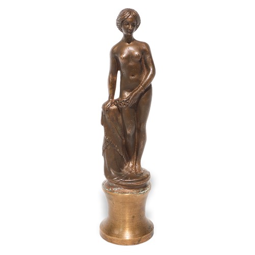 Antike bronze frauen skulptur - antike,