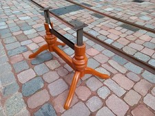 Tischgestell höhenverstellbar, Massivholz Fuß 88x55, Höhe 47-58cm sehr stabil;