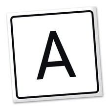 A Abfall Magnetschild Auto